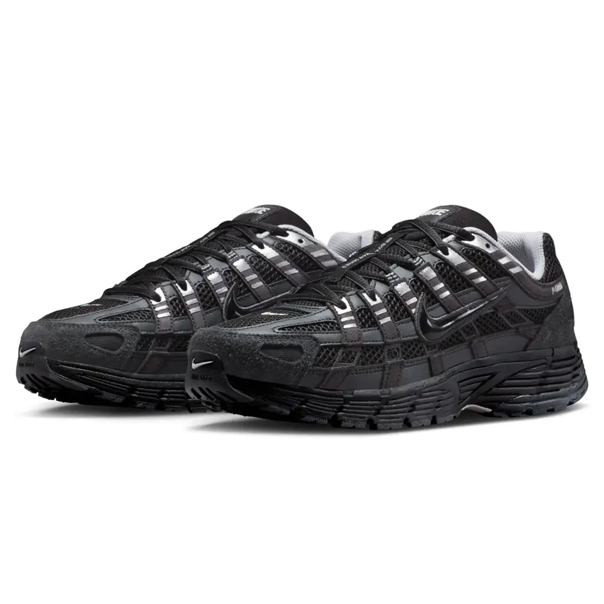 Front Side View of Nike P-6000 Anthracite Metalic Silver HF0015-002